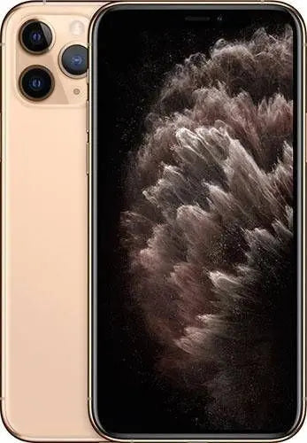 Pre-owned Apple iPhone 11 Pro in gold, available for sale.